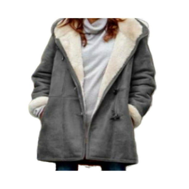 SportsX Womens Fitness Classic Full Length Winter Merino Duffle Coat SportsX Womens Fitness Classic Full Length Winter Merino Duffle Coat